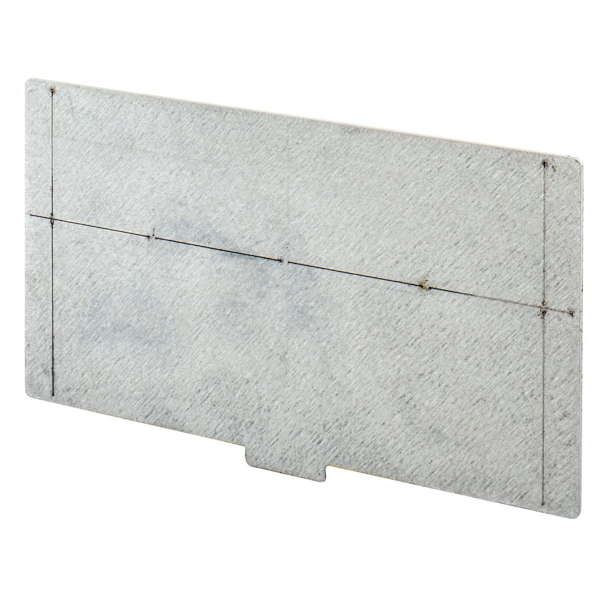S1R6DIV Standard Sized Replacement Divider, Galvanized Steel