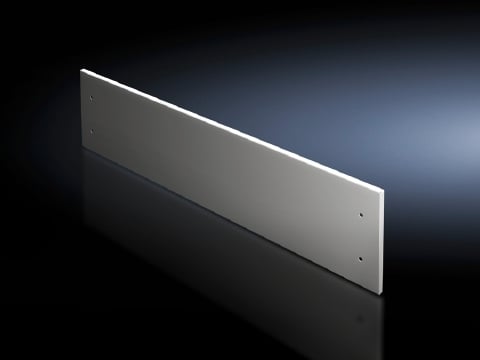 9672318 Top Front Trim Panel, 100 mm H x 800 mm W, For Use With TS Series IP54 Enclosure, Sheet Steel