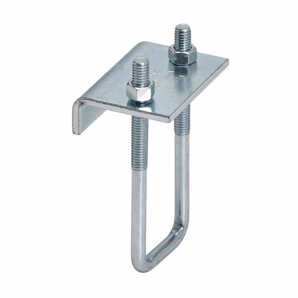 B441-22ASS4 Beam Clamp, 1-5/8 to 3-1/4 in Channel, 3/4 in THK Flange, 1200 lb Load, 304 Stainless Steel