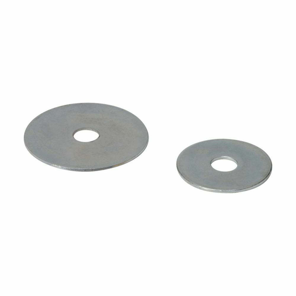 1/4X11/4FFWZN Flat Fender Washer, 1/4 in ID x 1-1/4 in OD, Steel