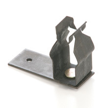 BP-8-D3 2-Piece Conduit Spacer Bracket With Hammer-On Clip, 1/2 in, For Use With 1-1/2 in Deep Box, Rigid Conduit, Steel, Zinc Phosphate