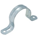 Two Hole Straps Stamped Steel, 2-1/2 In. Trade Size