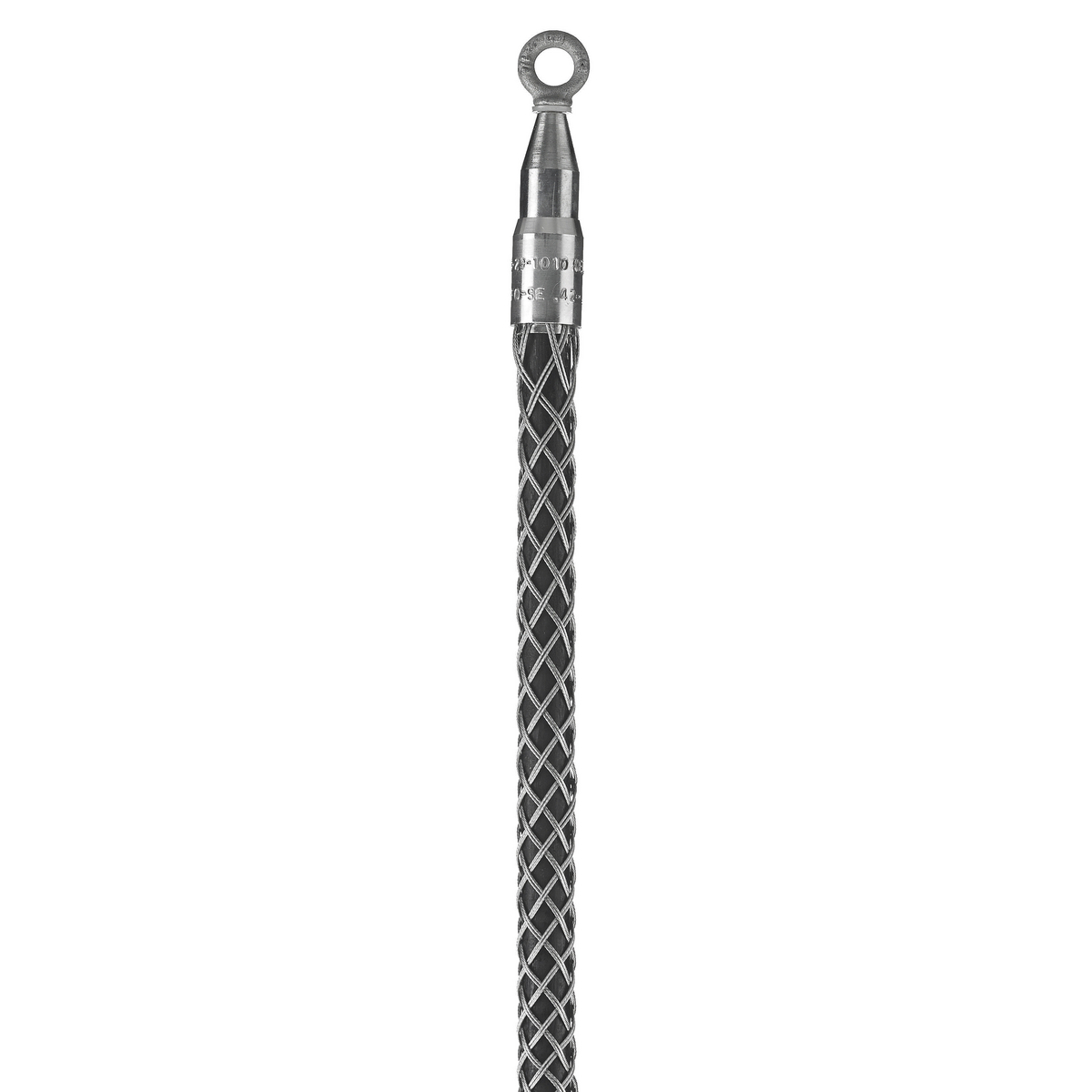 033291008 Standard Non-Mounted Pulling Grip, 0.21 to 0.35 in Dia Cable, 14 in L Mesh, 300 lb Load, Galvanized Steel