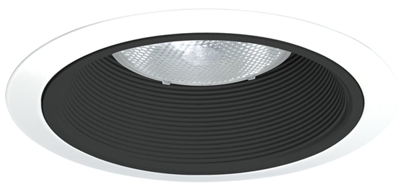 24 BWH 24 Series Downlight Tapered Baffle Trim, 7-5/8 in OD, Halogen Lamp, For Use With IC2, TC2, TC2R, C22, IC22W, IC22LEDG4, IC922LEDG4, TC922LEDG4, APT2 Series Housing
