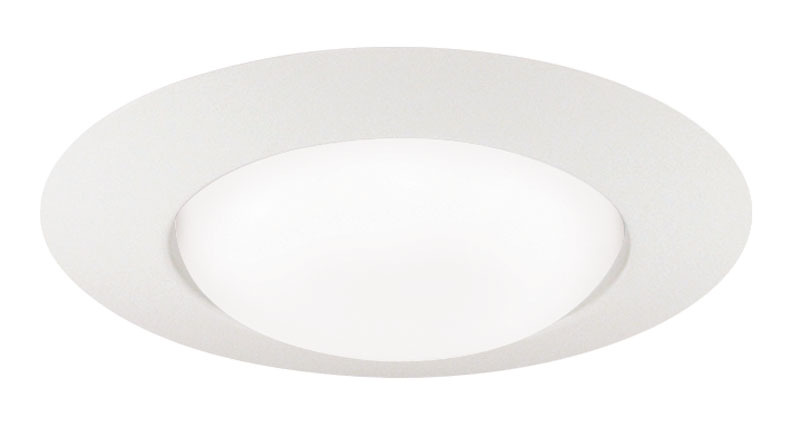 251 WH Downlight Open Frame Trim, 8 in OD, Incandescent Lamp, For Use With IC2, TC2, TC2R, APT2 Series Housing