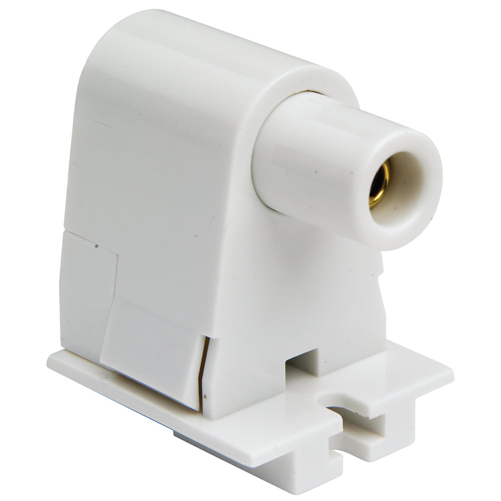 2536 Fluorescent Lampholder, White