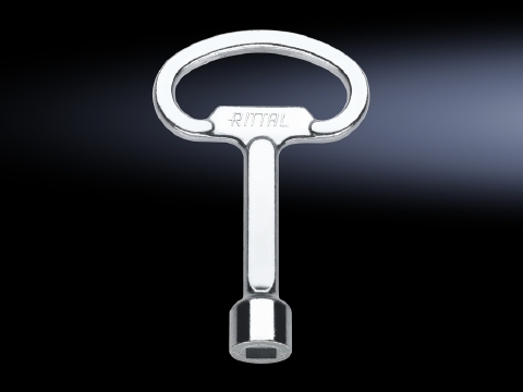 2547000 Standard Square Enclosure Key, For Use With SZ Series Enclosure, Die Cast Zinc