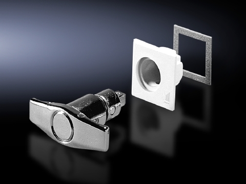 2572000 Version B Handle, T-Handle Handle, For Use With SZ, EB, BG, AE, Basic AE Series Cam Type Wall Mount, 1-Piece Console, TP Console Cover, TP Desk Unit, Top Piece Enclosure