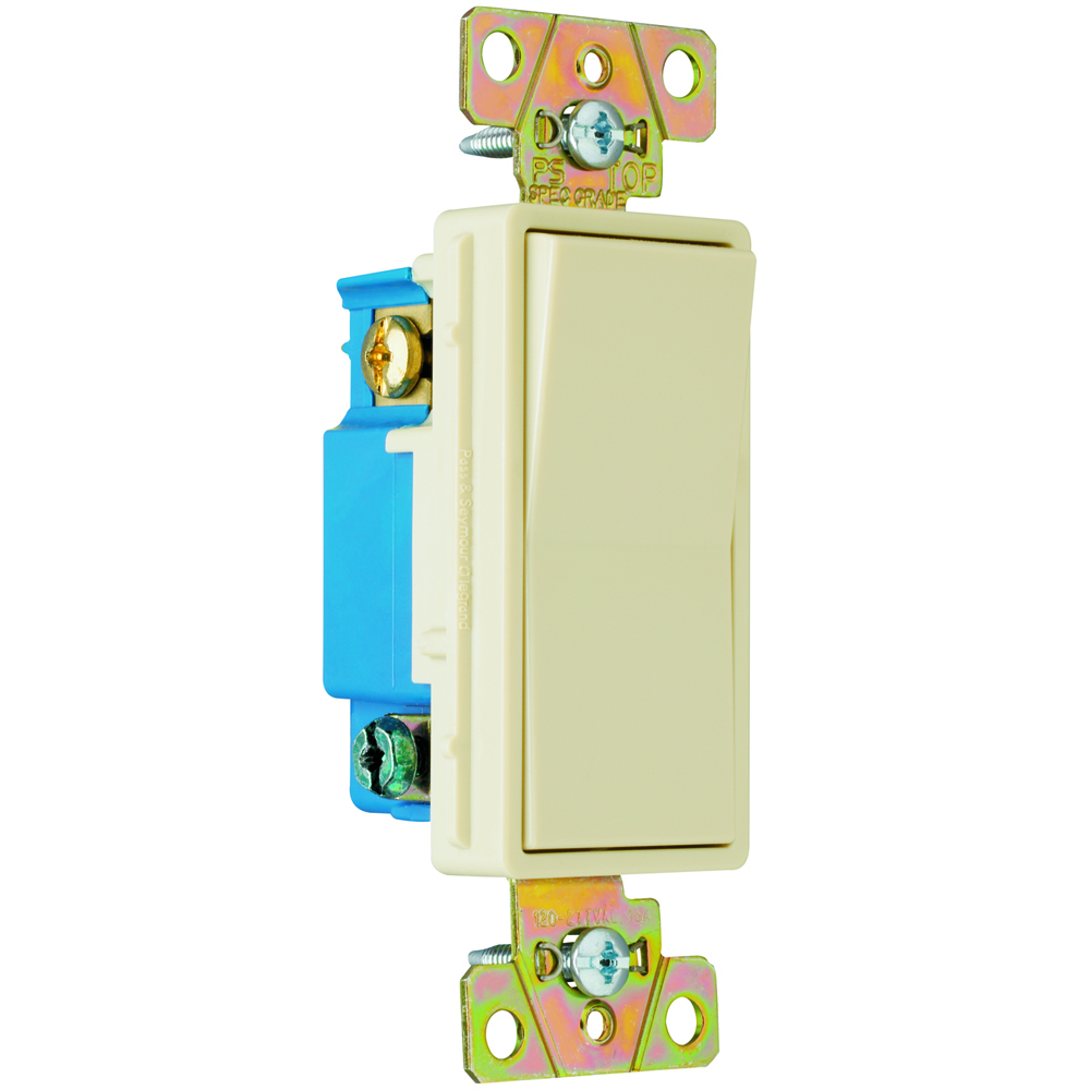 2603I 15 Amp 347V Decorator Switch, Ivory