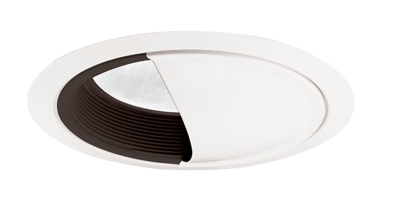 261 WWH Wall Wash Scoop Trim, 7-5/8 in OD, Incandescent Lamp, For Use With IC2, TC2, IC23, ICPL, PL613, PL618, ICPL626, ICPL632, PL642, APT2 Series Housing