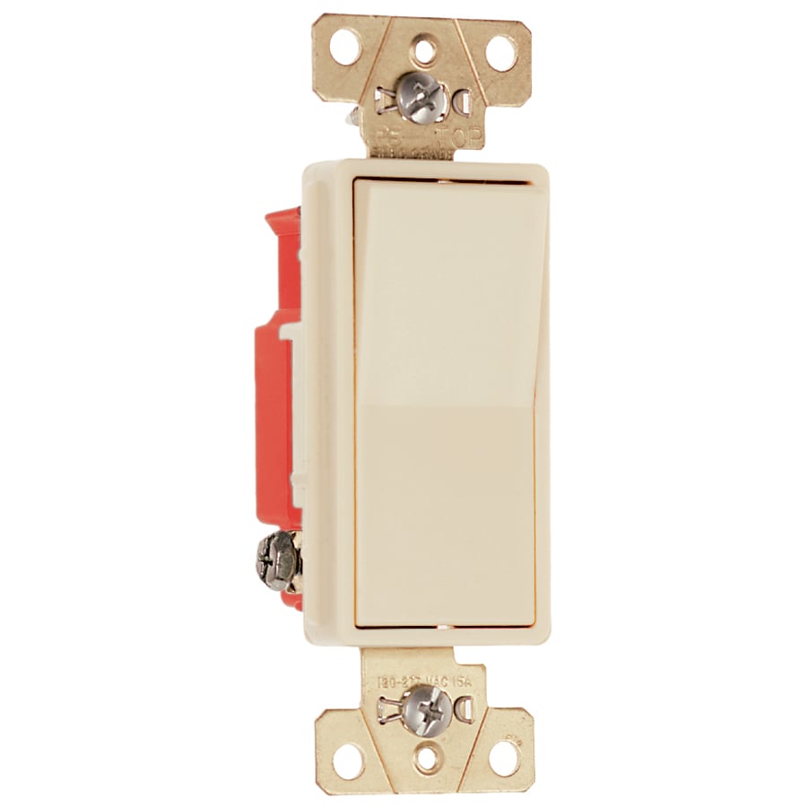 2623I 20 Amp 120V/277V 3-Way Decorator Paddle Switch, Ivory