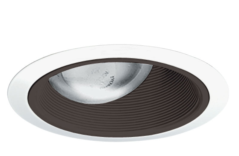 264 WWH Adjustable Tapered Baffle Trim, 7-5/8 in OD, Halogen Lamp, For Use With IC2, TC2, IC22, IC23, APT2 Series Housing