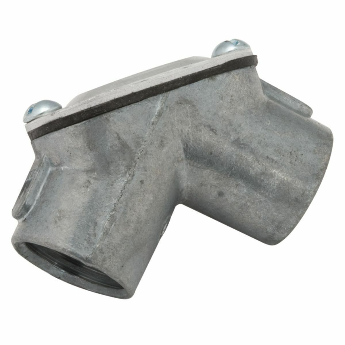 2652 Female/Female Conduit Elbow, 1/2 in Trade, 90 deg, Die Cast Zinc