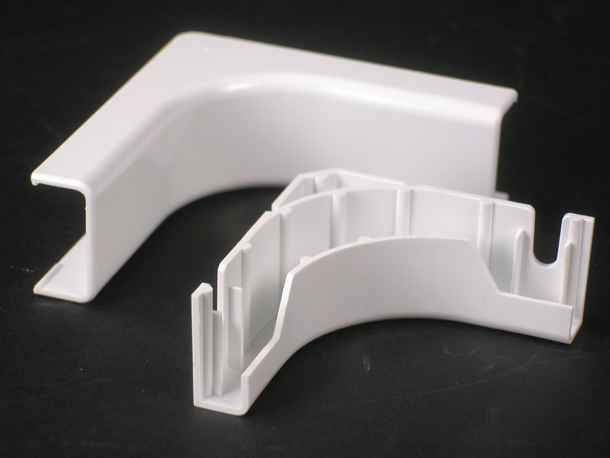 NM INT. ELBOW FO/CAT5 2800 WHITE