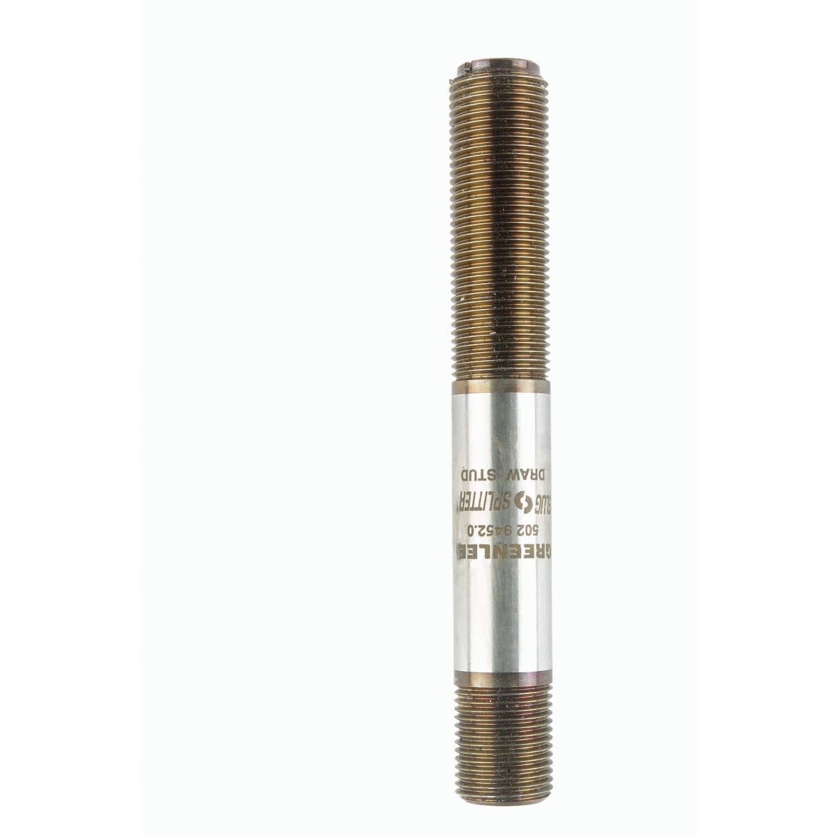 29452 Replacement Draw Stud, Hydraulic Driver, 3/4 in Dia x 5-1/2 in L, Stainless Steel, For Use With Slug-Splitter SC Knockout Punches