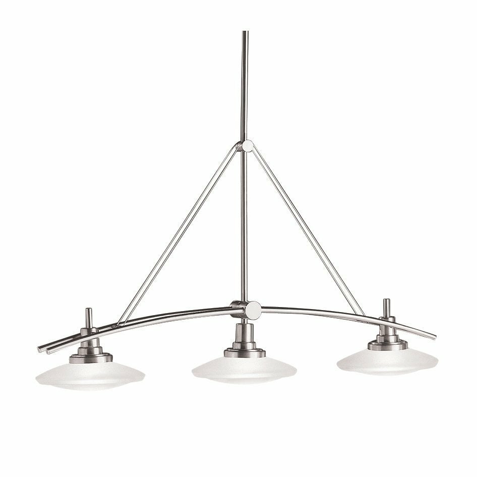 Linear Chandelier 3Lt Halogen