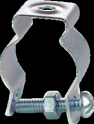 2B 3-Hole Conduit Hanger, 1 in Conduit, 60 lb Load, Cold Rolled Steel