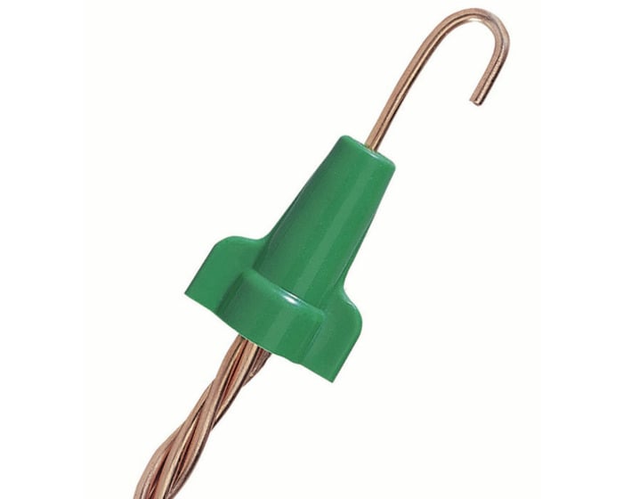 30-092J Greenie Grounding Wire Connector, Model 92, Green, Jar of 150