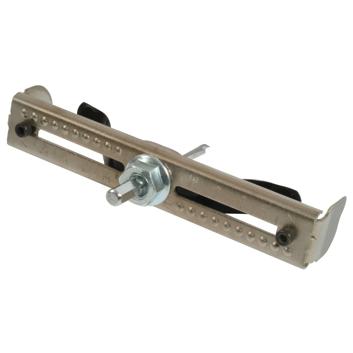 06923 Adjustable Recessed Quick Change Hole Saw, 2-1/2 to 7 in Dia, Carbide Tip Cutting Edge