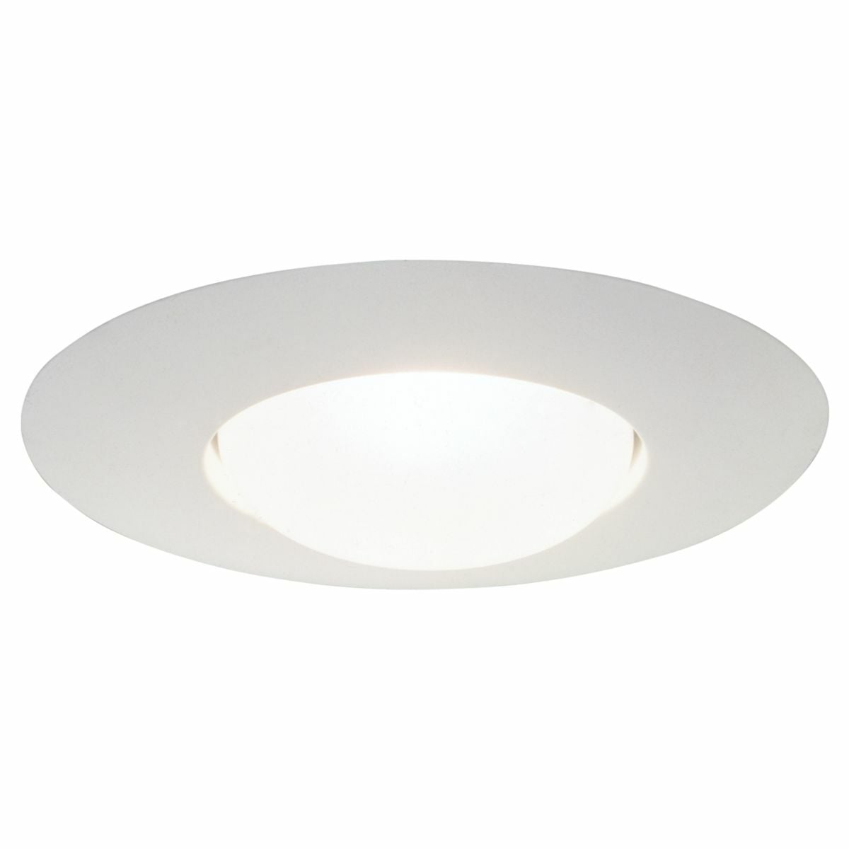 301P Halo H7 301 Open Round Lighting Trim, 6 in Dia Inside x 7-1/4 in Dia Outside, Incandescent Lamp, For Use With H7 Downlight Fixture, H7T, H7TCP and H7RT Housing, Aluminum