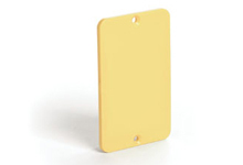 BLANK CVR PLATE FOR OUTLET BOX