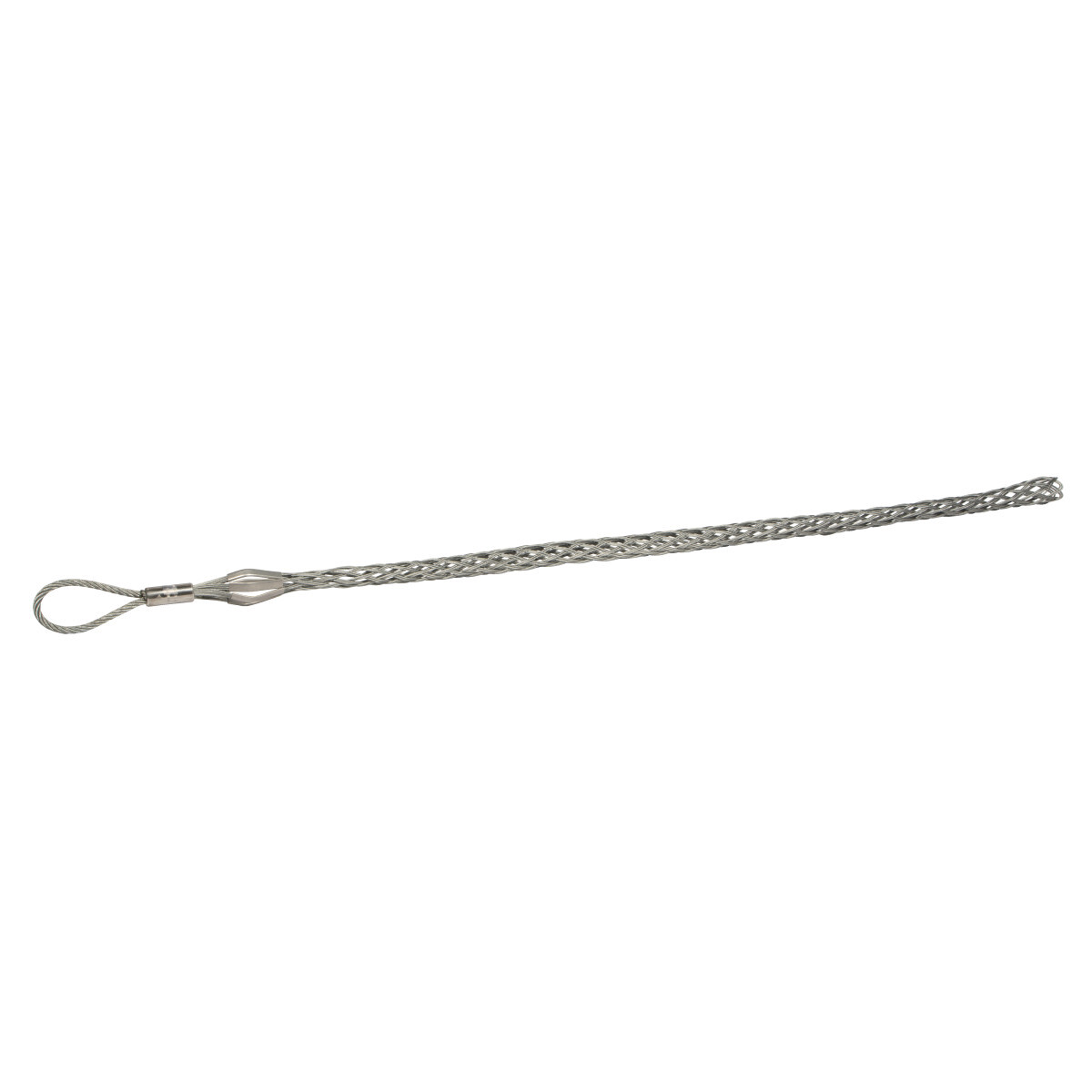 30580 Standard T-Basket Type Cable Pulling Grip, 2 to 2.49 in, 36 in L Mesh, 3700 lb, Galvanized Steel Mesh