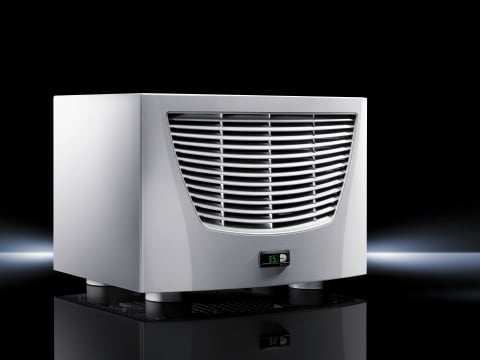 3214100 SK Series 1-Phase Air/Water Heat Exchanger, 230 V AC, 0.17/0.18 A, 36/37 W Power Rating, IP55 Enclosure, 164.8/182.5 cfm Air Flow