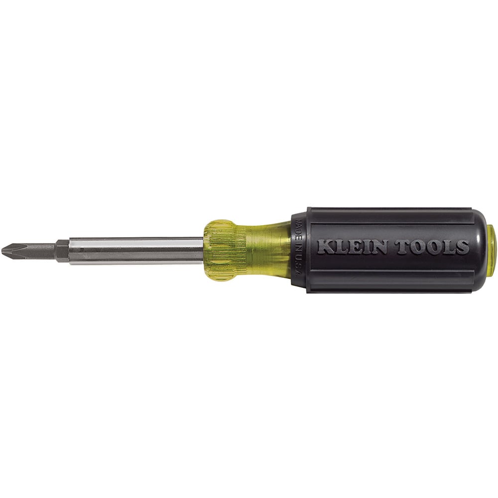 32476 5-in-1 Quick-Change Screwdriver Set, 3 Pieces, Steel, Polished Chrome
