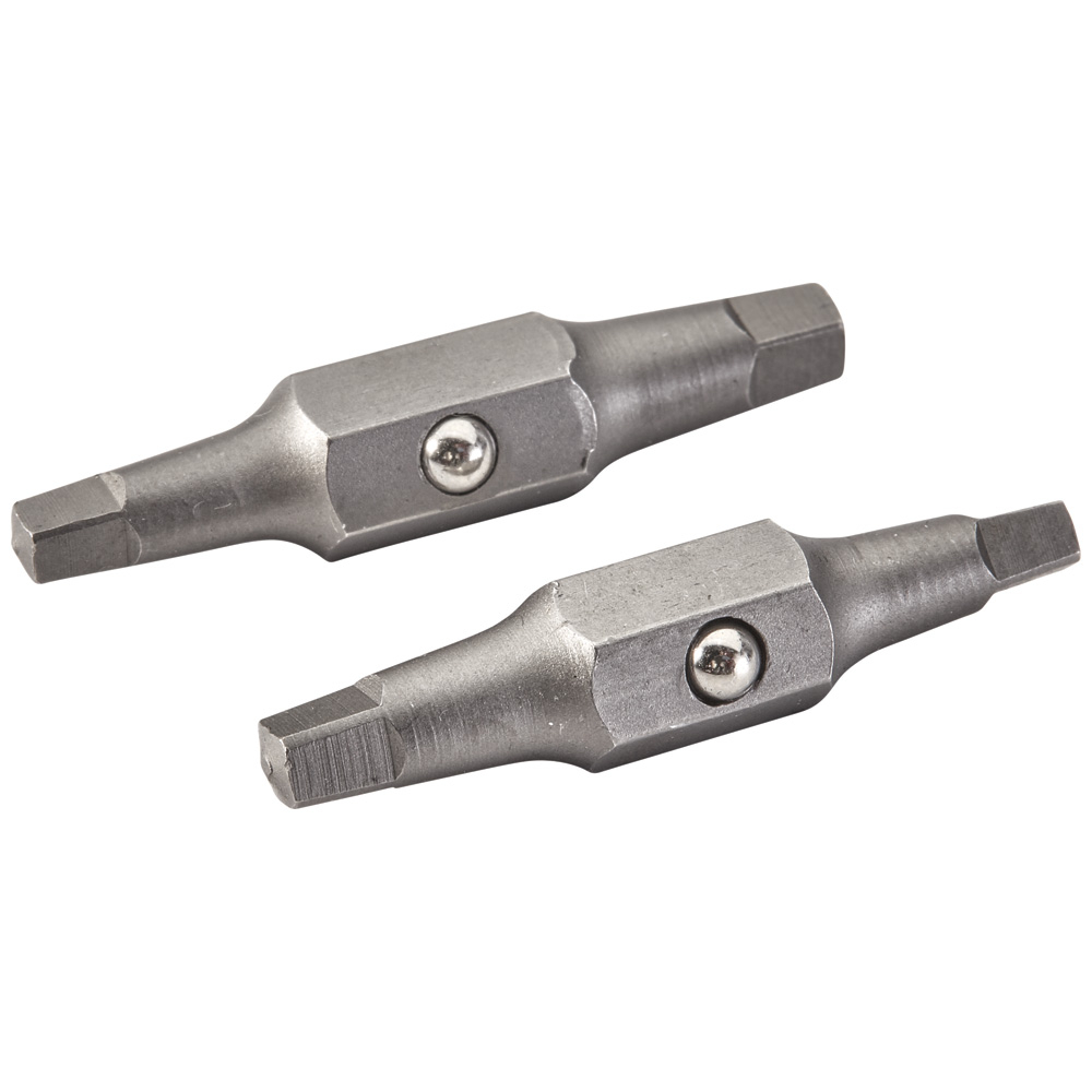 32484 Replacement Insert Bit, #1, #2, 1-1/4 in OAL, S2 Steel
