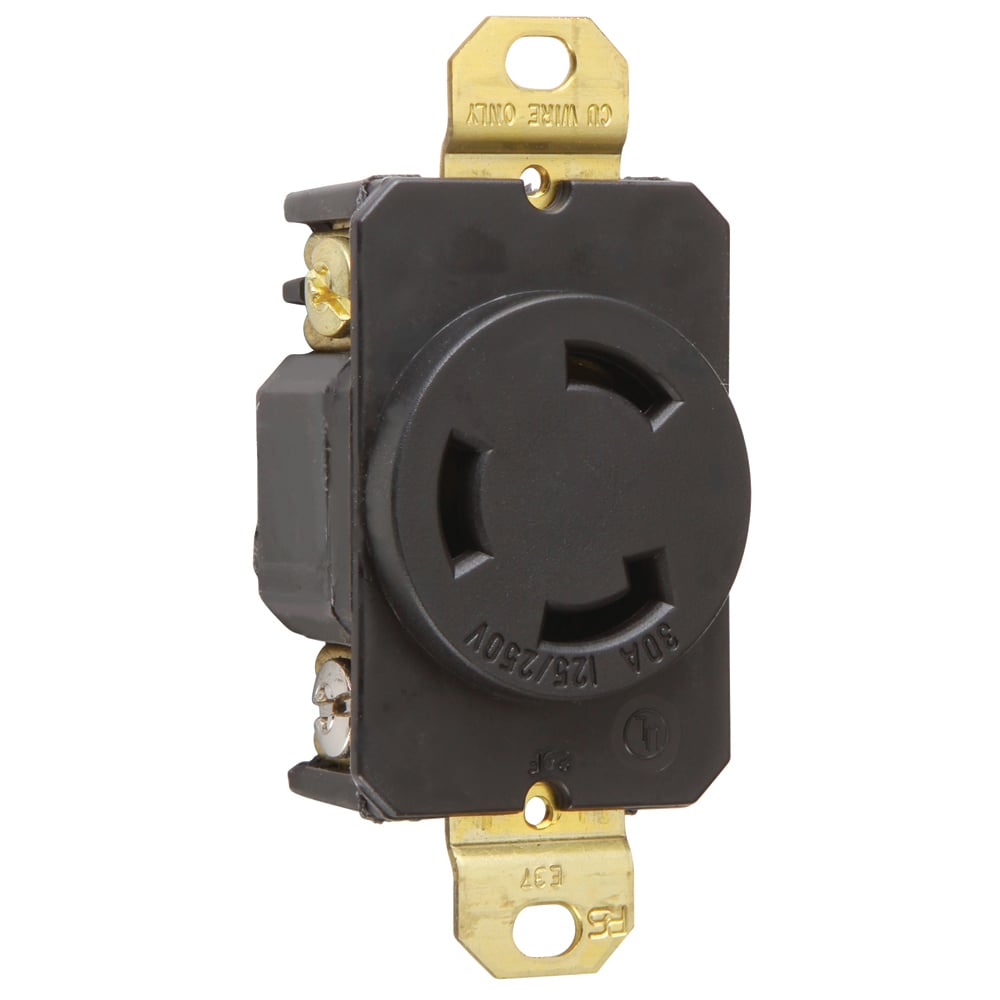 3330 30A Non-NEMA 3 Wire - Single Receptacle