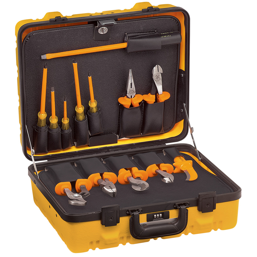 33525 Dual Insulated Utility Tool Kit, 13 Pieces, Plastic