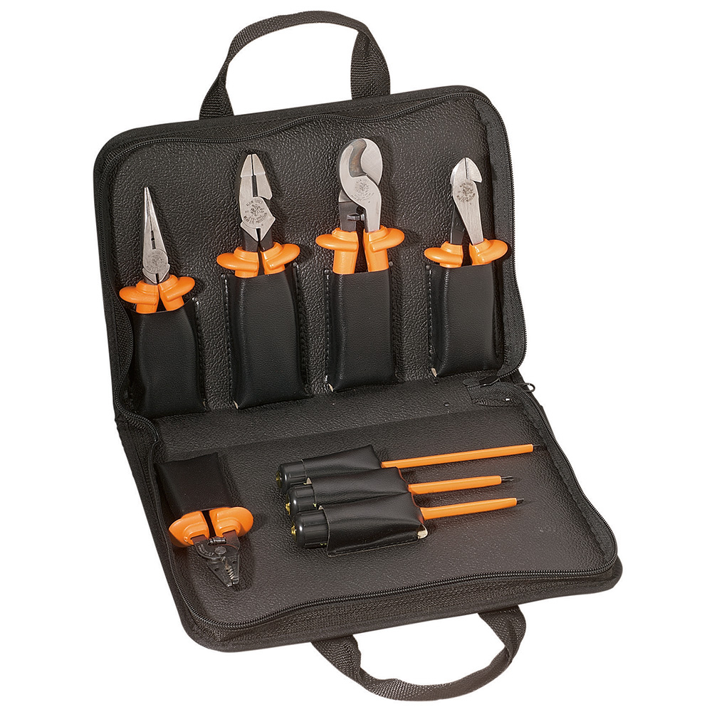 33526 Dual Insulated Basic Tool Kit, 8 Pieces, High Dielectric Plastic