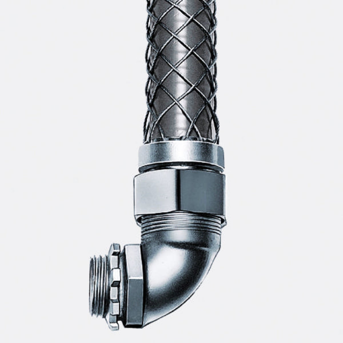 07402042 Male Metallic Liquidtight Connector, 1/2 in Trade, Steel