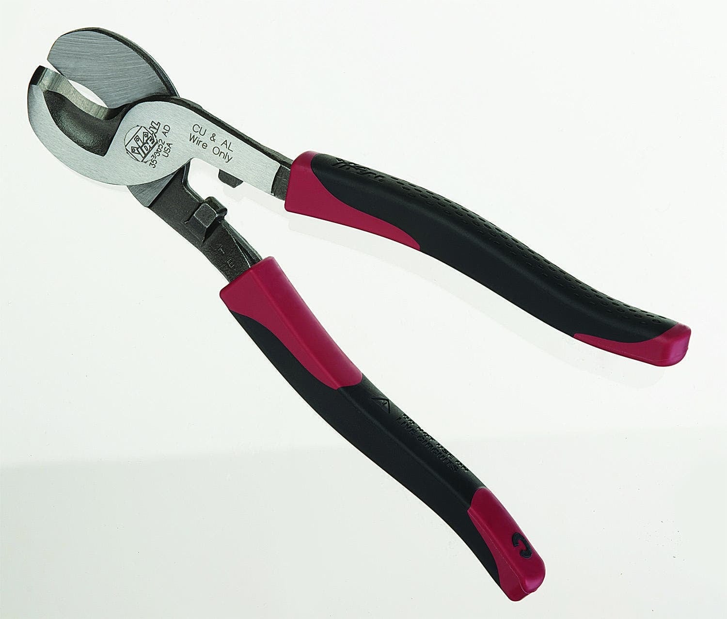 35-3052 Smart-Grip Cable Cutter, 2/0 to 4/0 AWG Cable/Wire, 9-1/2 in OAL, High Carbon Steel Jaw
