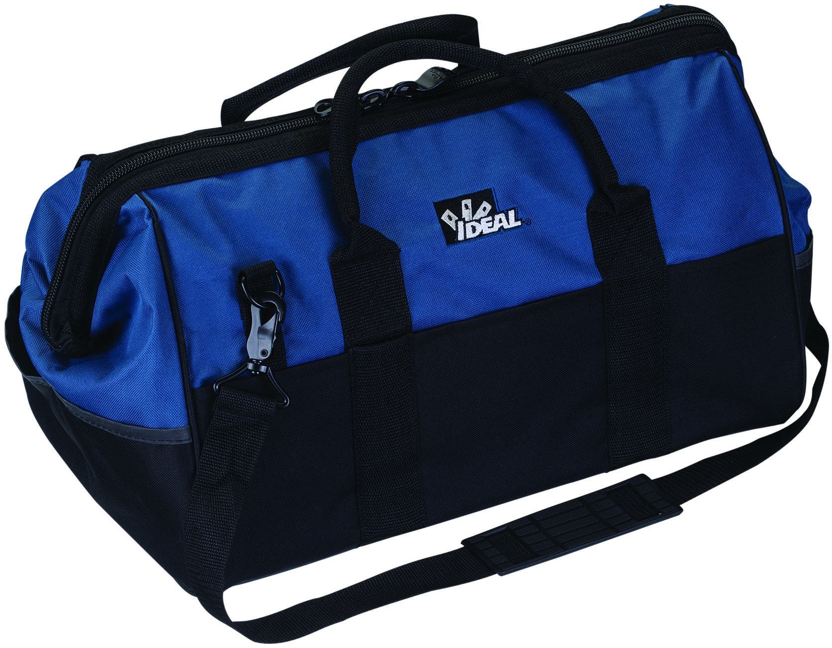 35-427 Large Mouth Tool Bag, Black/Blue
