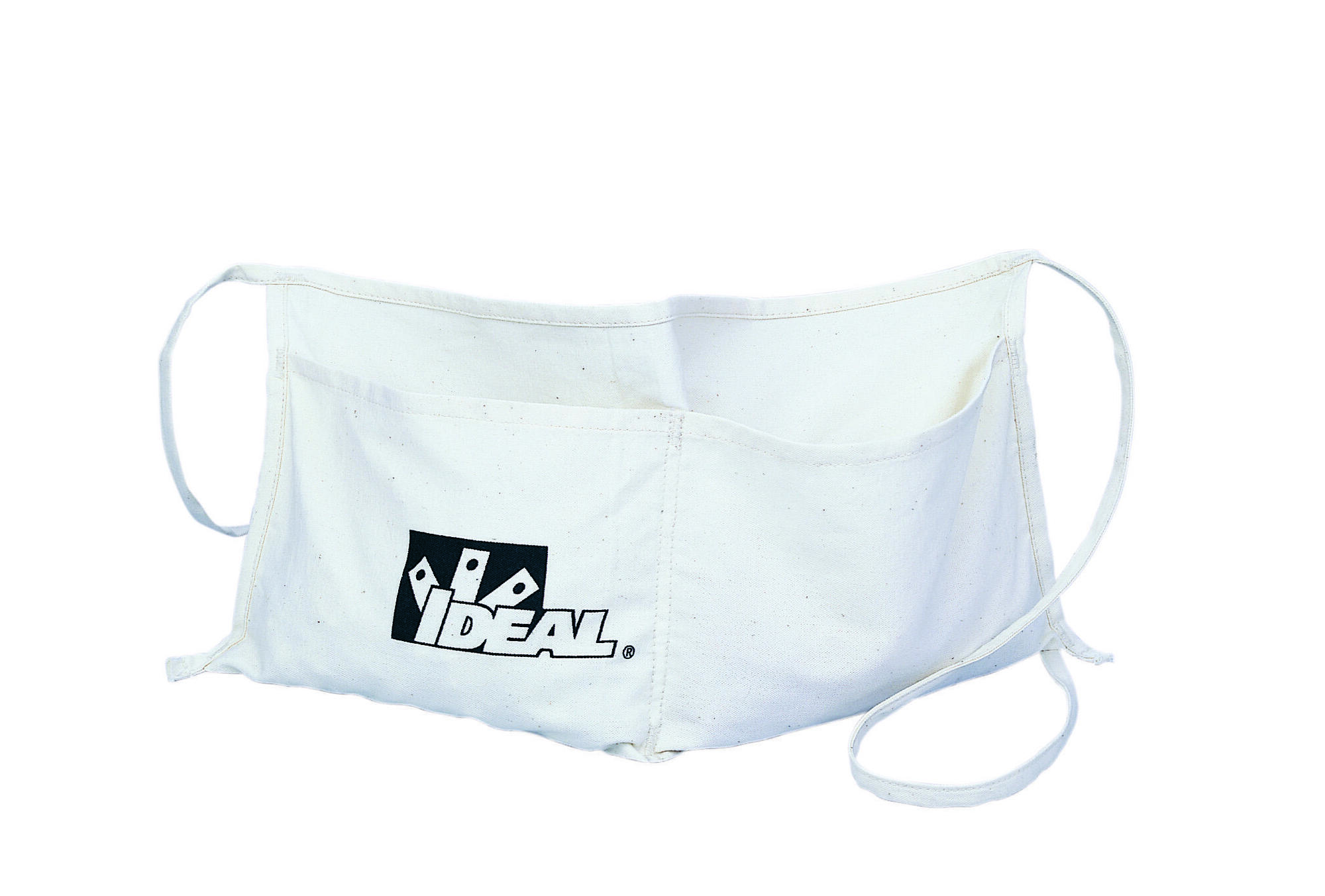 35-474 Supplies Apron, 2 Pockets, Canvas, Natural Duck