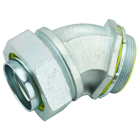 45 Degrees Insulated Connectors Steel/Malleable Iron, 2 In. Trade Size