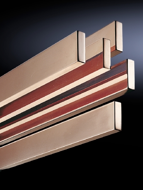 3584000 Grounding Busbar, 2400 mm L x 1.2 in W, Electro Copper