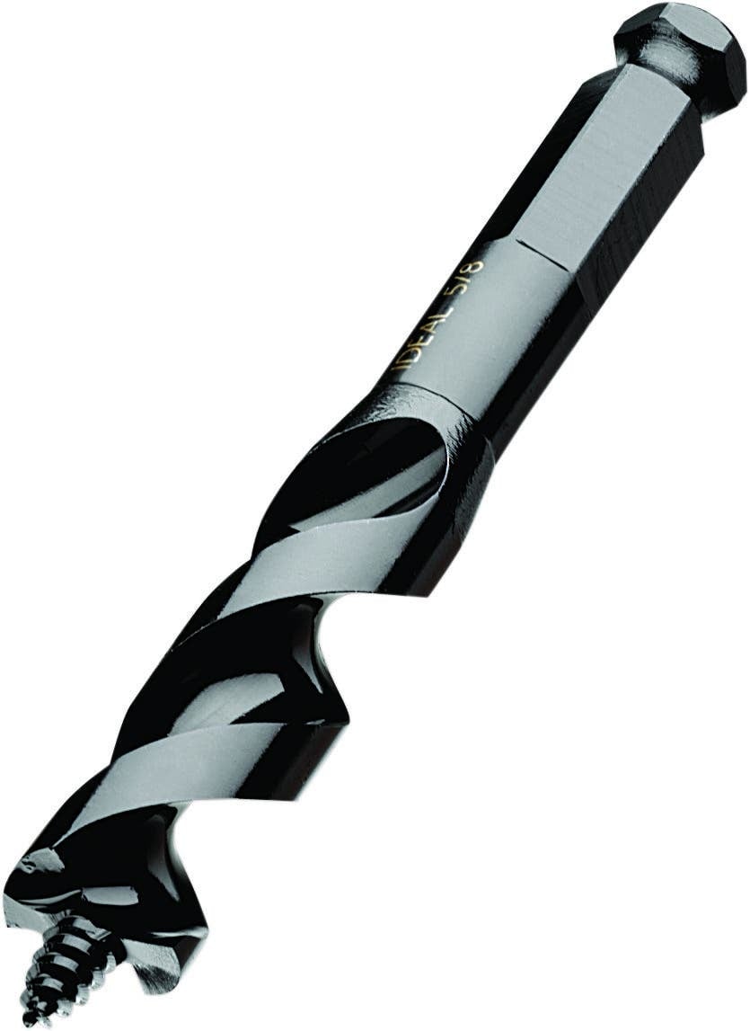 35-862 Mini Utility Auger Bit, 5/8 in Dia, 4-3/4 in OAL, 2-1/2 in L, 7/16 in Shank