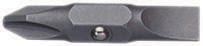 35-940 Replacement Bit, #2, 1/4 in Phillips/Slotted Point, Steel