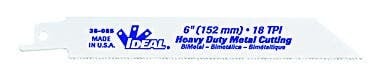 36-087 Heavy Duty Super-Hard Taper Reciprocating Blade, 12 in L x 3/4 in W, 10,14, Bi-Metal Body