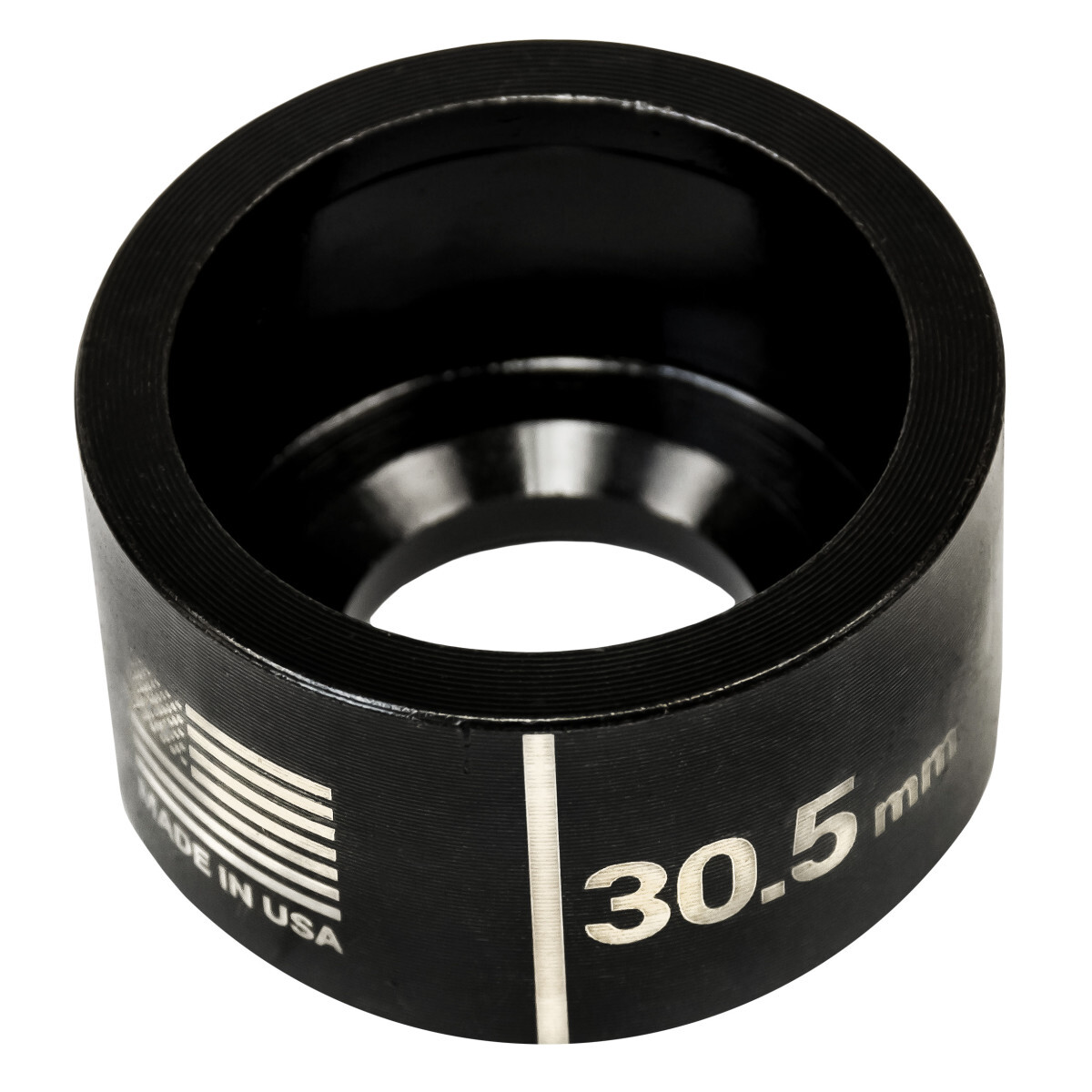 36278G Round Replacement Die, Round Punch, 30.5 mm Conduit/Pipe, Mild Steel, 10 ga