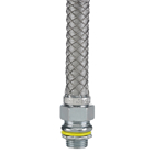 Kellems Wire Management, Liquidtight System, Straight, 3/4", Non-Insulated with Mesh