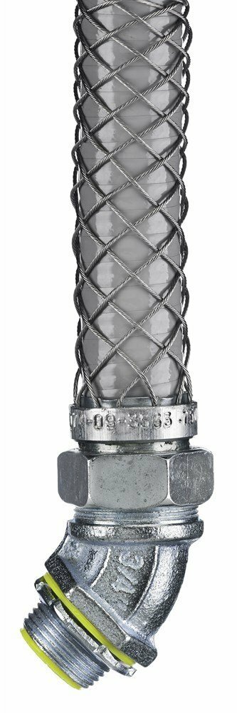 074093564 Insulated Male Metallic Liquidtight Connector, 1 in Trade, Steel