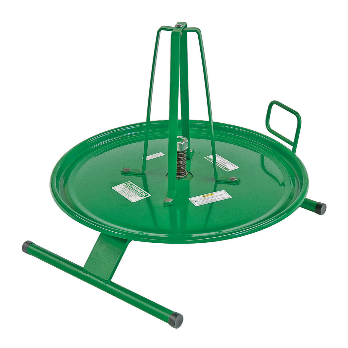 37218 BX Armored Coiled Armored Cable Dispenser, 250 ft L, Green