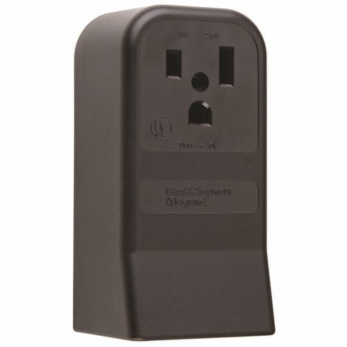 3852 Straight Blade Receptacle 2-Pole Wire 50A 250V
