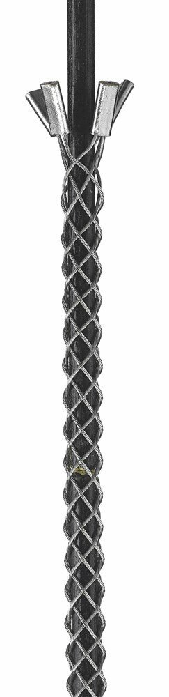 01301008 1-Conductor Jacketed Cable Standard Tube Junior Pulling Grip, 0.18 to 0.24 in Dia Cable, 7 in L Mesh, 80 lb Load, Galvanized Steel