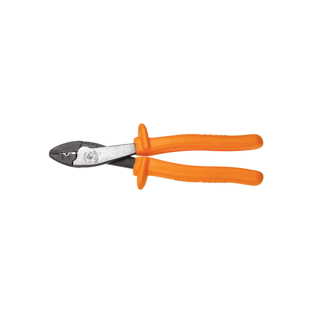 1005-INS Hot Riveted Joint Insulated Crimping/Cutting Tool, 22 to 10 AWG Cable/Wire