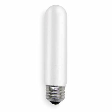 40T10/F Incandescent Lamp, 40 W, E26 Incandescent Lamp, T10 Shape, 415 Lumens Initial