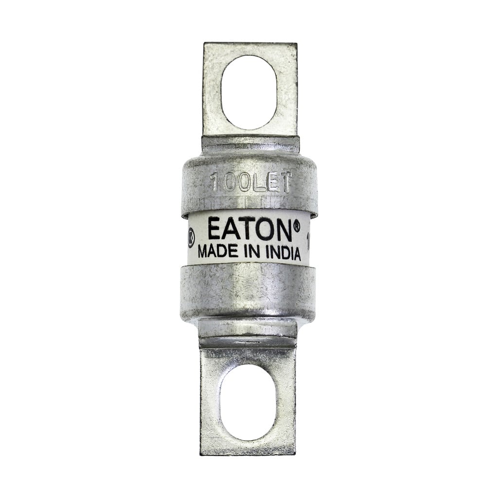 100LET British Style High Speed Fuse, 100 A, 240 V AC, 200 kAIC Interrupt, Class: AR, Cartridge Body